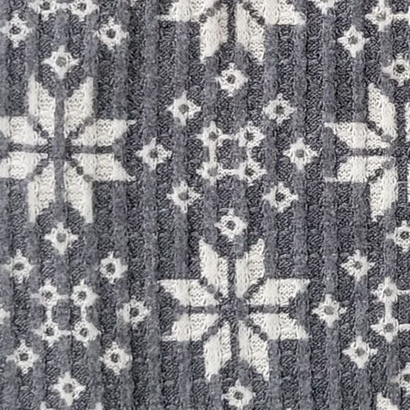 Joyspun Women's Charcoal Gray Snowflake Joggers - Picture 12 of 14